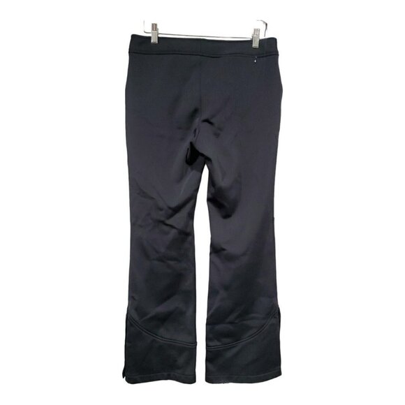 Athleta Snow Cruiser Pants Soft Shell Fleece Lined Black Snowboad Sz 10 FLAW - Picture 2 of 16